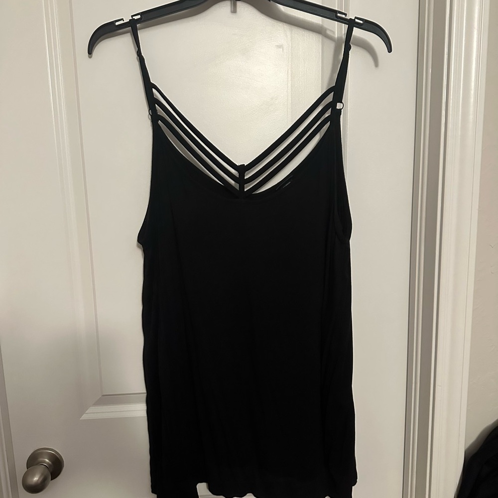 Torrid Black Strappy Camisole